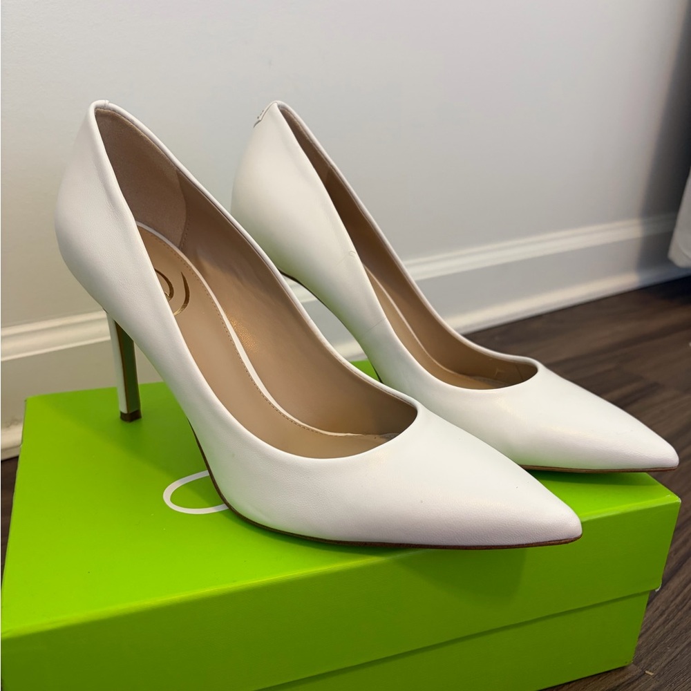Sam Edelman Women's White Pumps